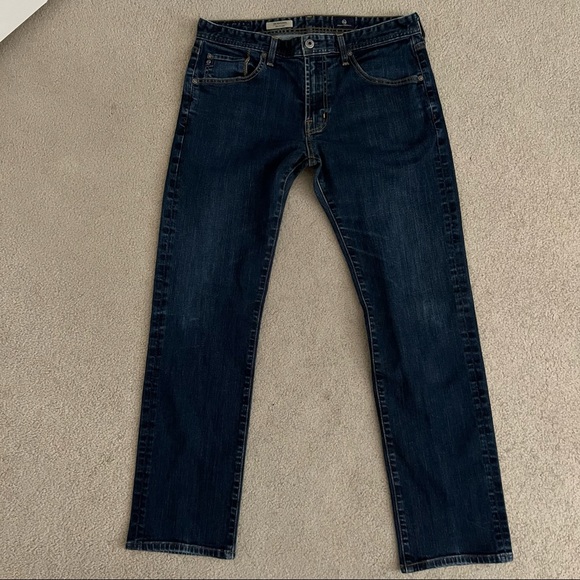 AG Men’s Matchbox Slim Straight Jeans in Jack Wash (Darker Blue) 34 X 31 - Picture 4 of 12